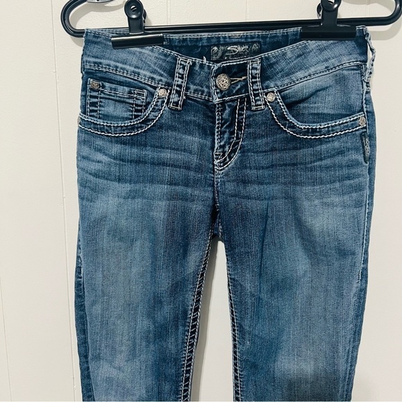 Silver Suki Skinny Jeans - Picture 2 of 11